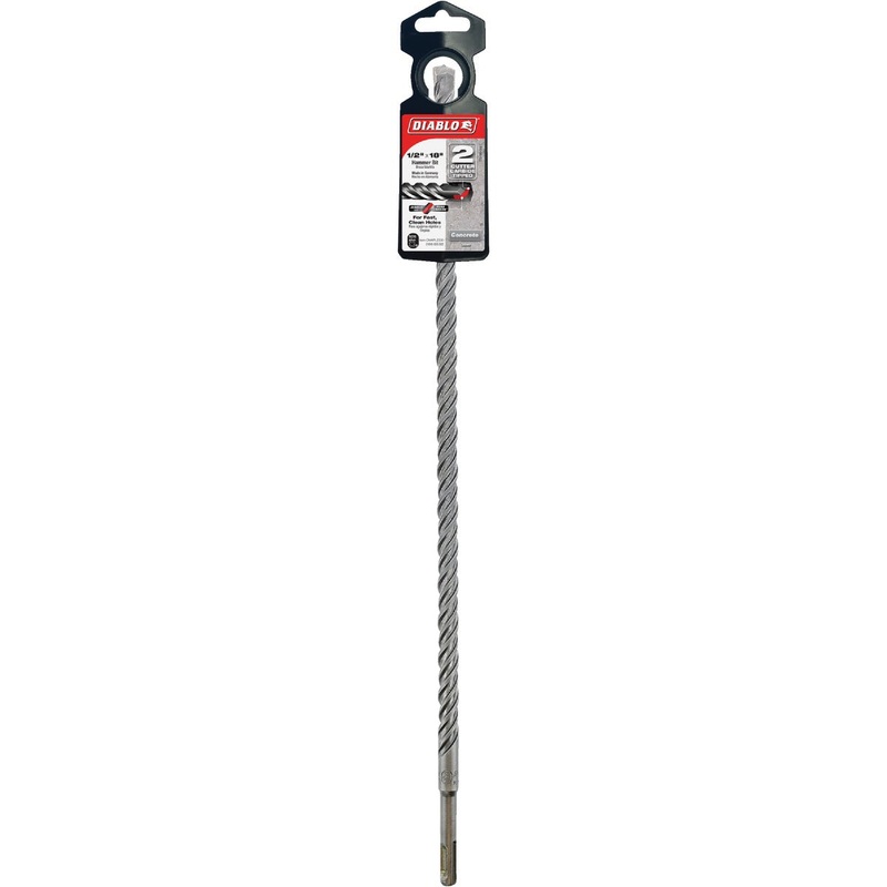 Diablo SDS-Plus 1/2 In. x 18 In. Carbide-Tipped Rotary Hammer Drill Bit