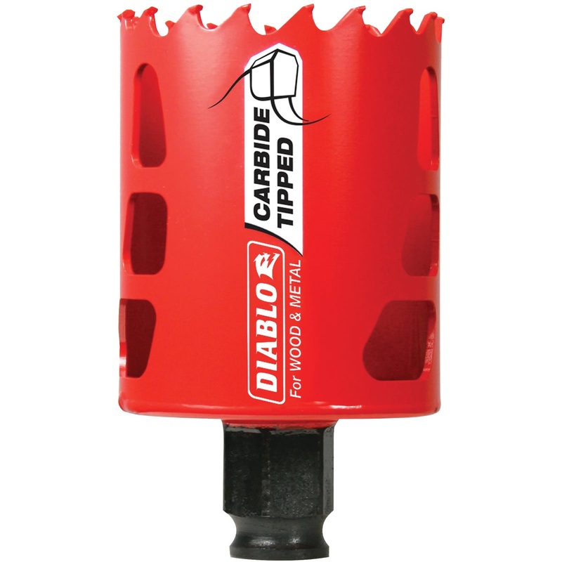 Diablo 2-1/8 In. Carbide-Tipped Hole Saw