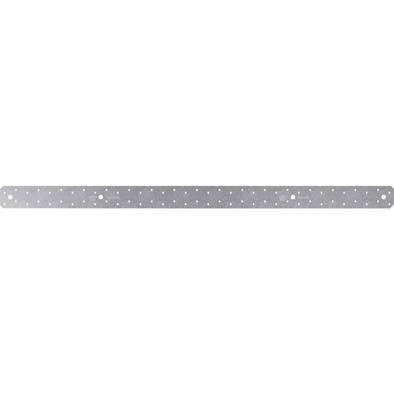 Simpson Strong-Tie 3 in. W. x 52 in. L. Steel 16 Gauge Strap Tie