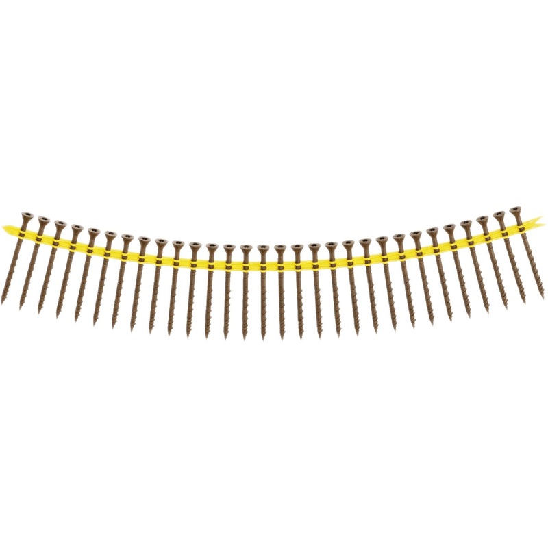 Simpson Strong-Tie Deck-Drive DSV #10 x 2-1/2 In. T25 6-Lobe Tan Collated Deck Screw (500 Ct.)