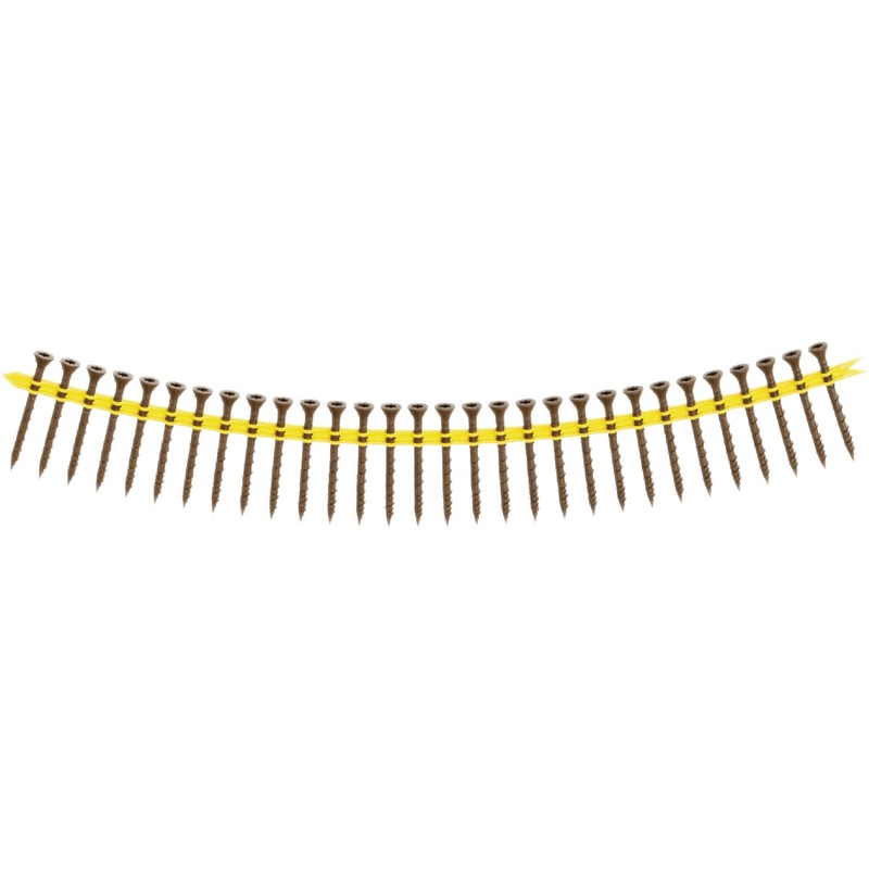 Simpson Strong-Tie Deck-Drive DSV #10 x 2 In. T25 6-Lobe Tan Collated Deck Screw (750 Ct.)