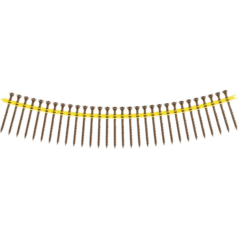 Simpson Strong-Tie Deck-Drive DSV #10 x 3 In. T25 6-Lobe Tan Collated Deck Screw (500 Ct.)