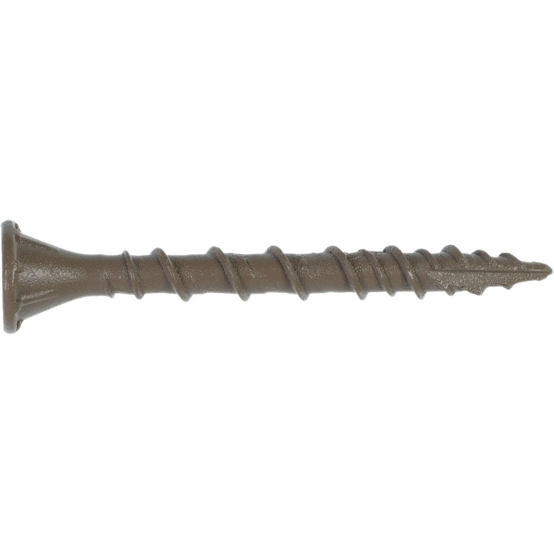 Simpson Strong-Tie Deck-Drive DSV #8 x 1-5/8 In. T25 6-Lobe Tan Collated Deck Screw (1000 Ct.)
