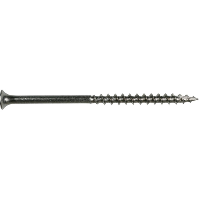Simpson Strong-Tie #10 x 2-1/2 In. 305 Stainless Steel Bugle-Head Wood Screw (1 Lb. Box)