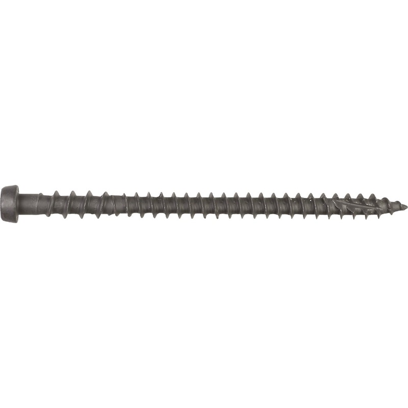 Simpson Strong-Tie #10 x 2-3/4 In. T20 Quik Guard Gray Deck-Drive DCU Composite Screw (350-Qty)