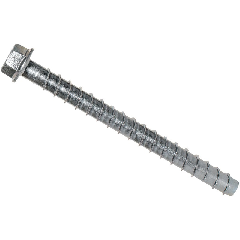 Simpson Strong-Tie Titen HD 5/8 In. x 6 In. Hex Washer Concrete Screw Anchor (10-Count)
