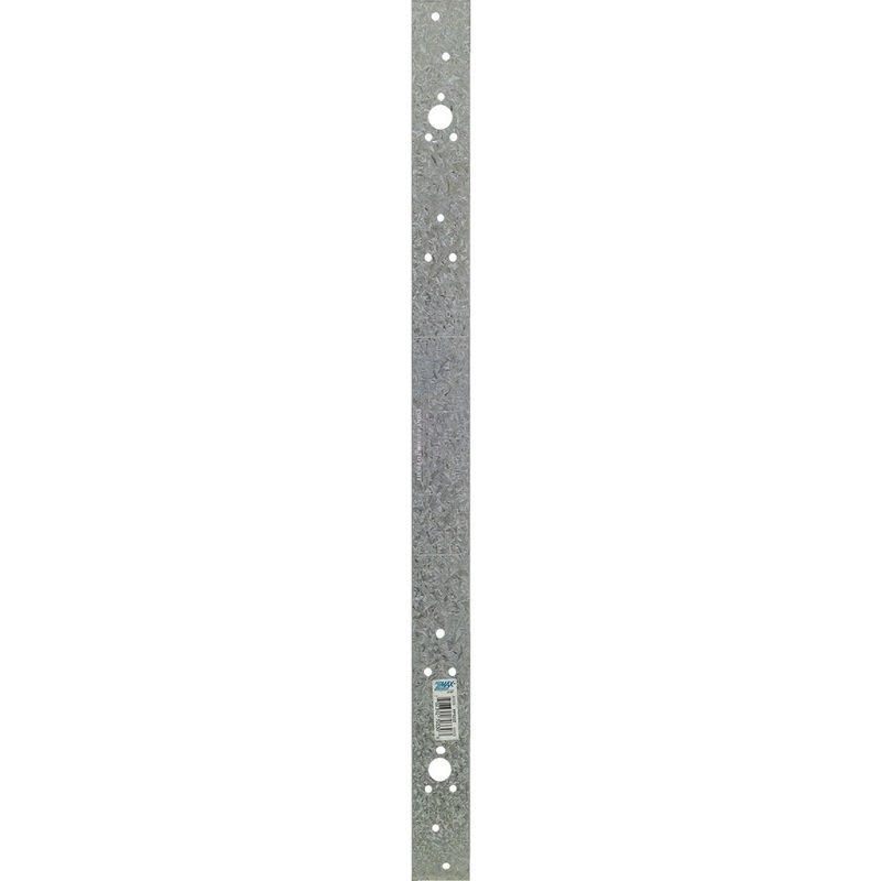 Simpson Strong-Tie 1-1/2 In. W. x 18 In. L  Steel 16 Gauge Retrofit Strap Tie