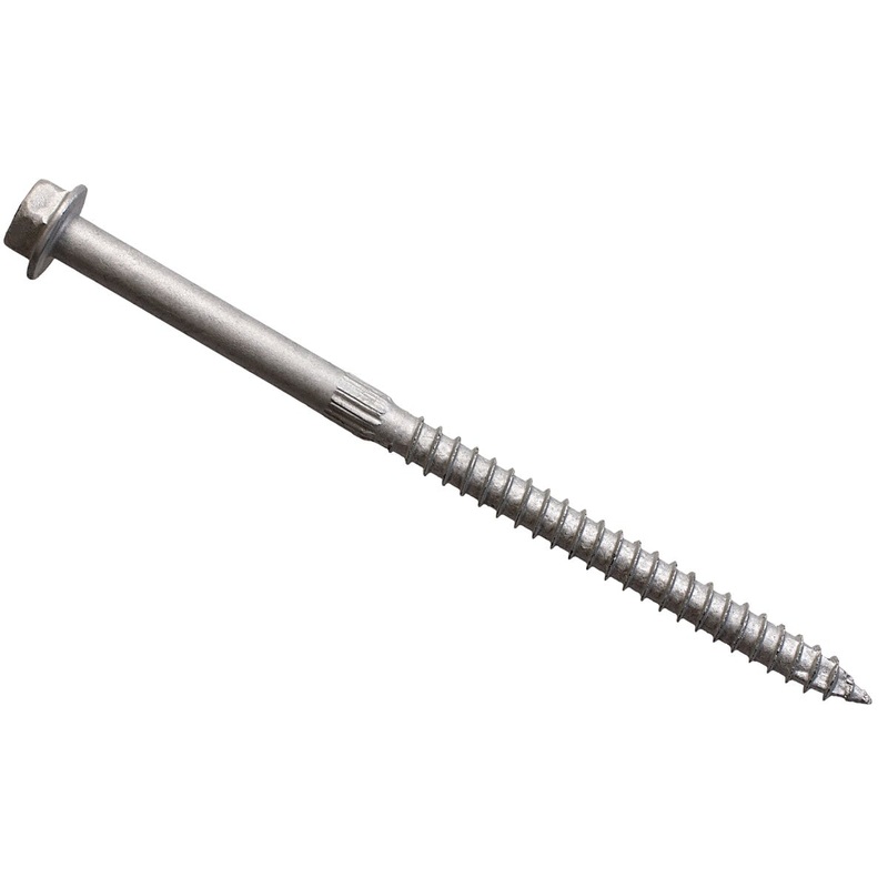 Simpson Strong Tie 1/4 In. x 4-1/2 In. Wood Screw (100 Ct.)