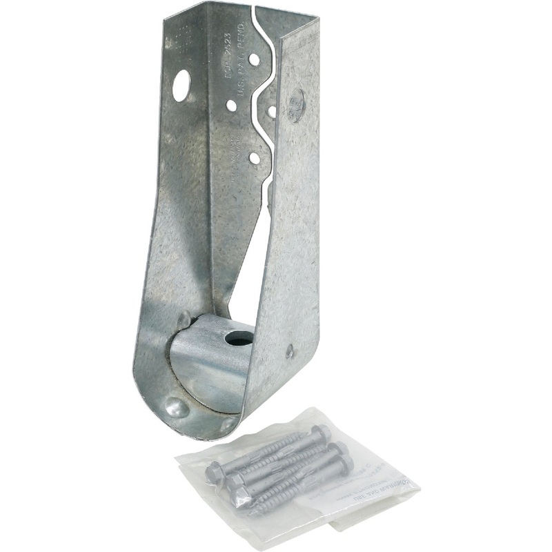 Simpson Strong-Tie 3 In. W x 8-11/16 In. H x 3-1/4 In. B 14 ga  Predeflected Holdown with SDS Screws