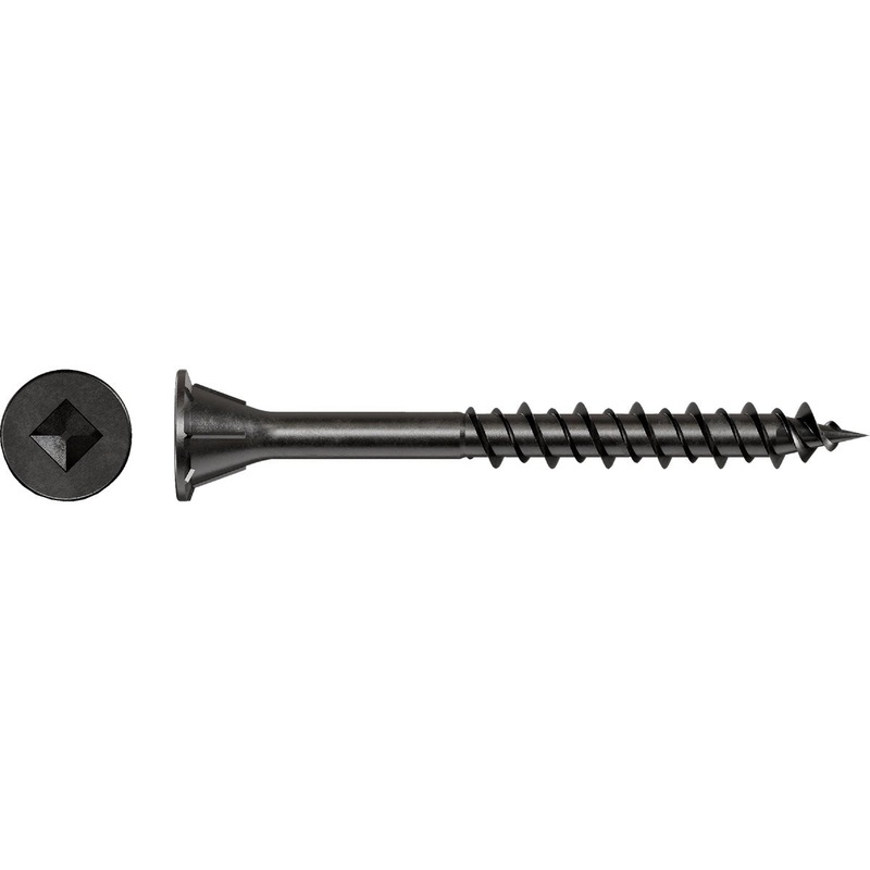 Simpson Strong-Tie #7 x 1-3/4 In. WSHL Subfloor Collated Wood Screw Square Drive, Gray Phosphate Finish (2000-Ct.)
