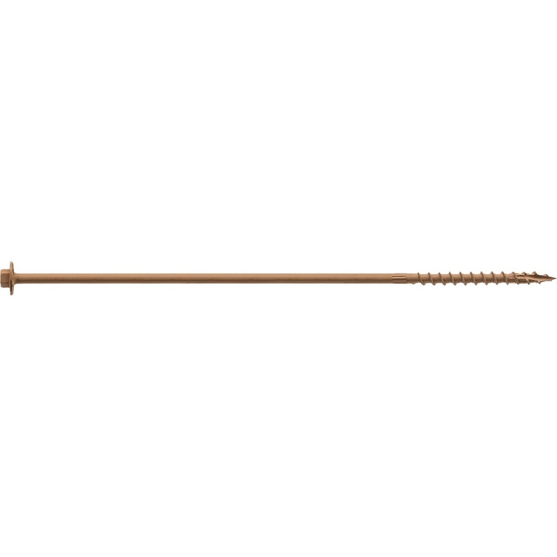 Simpson Strong-Tie Strong-Drive SDWH Timber-Hex 0.195 In. x 10 In. 5/16 Hex DB Coating Screw