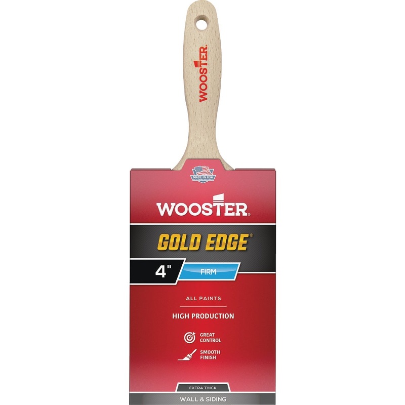Wooster Gold Edge 4 In. Wall Brush