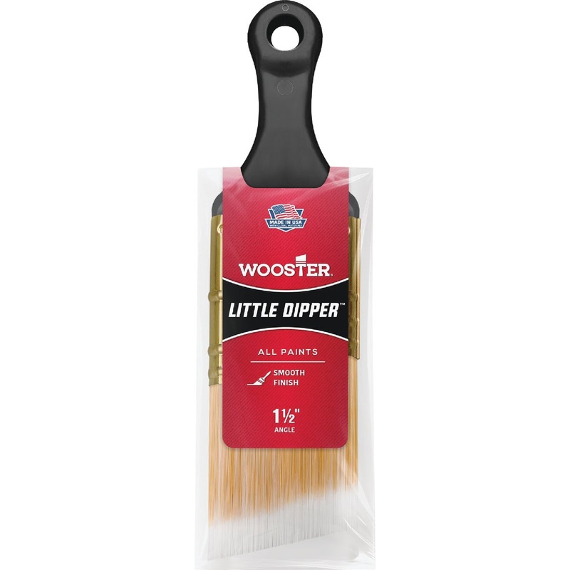 Wooster Little Dipper 1-1/2 In. Angle Sash Short Handle Paint Brush