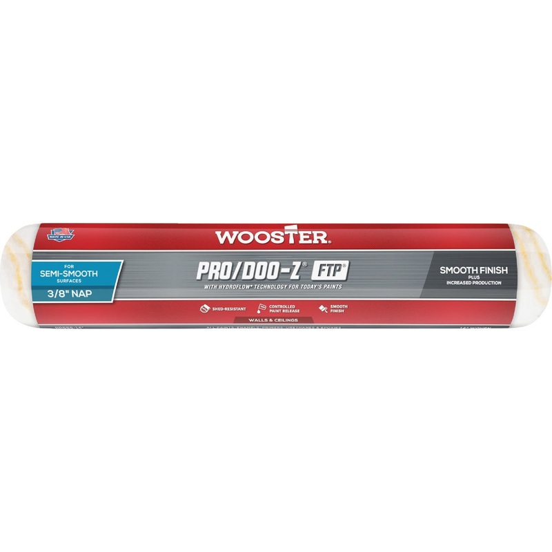 Wooster Pro/Doo-Z FTP 14 In. x 3/8 In. Woven Fabric Roller Cover