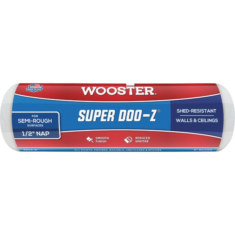 Wooster Super Doo-Z 9 In. x 1/2 In. Woven Fabric Roller Cover