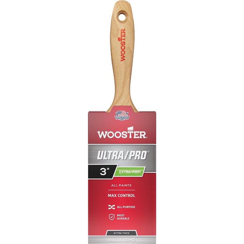 Wooster Ultra/Pro 3 In. Extra-Firm Paint Brush