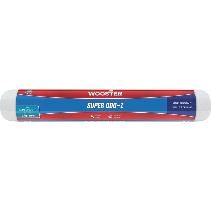 Wooster Super Doo-Z 18 In. x 3/8 In. Woven Fabric Roller Cover