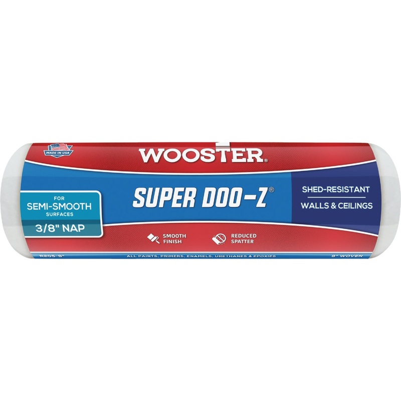 Wooster Super Doo-Z 9 In. x 3/8 In. Woven Fabric Roller Cover