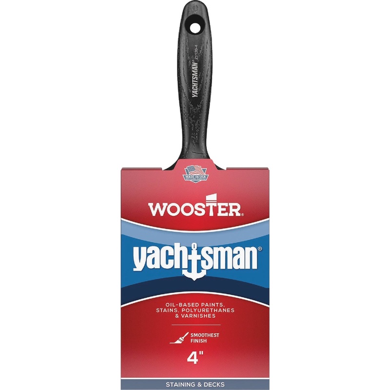 Wooster Yachtsman Varnish 4 In. Flat Paint Brush