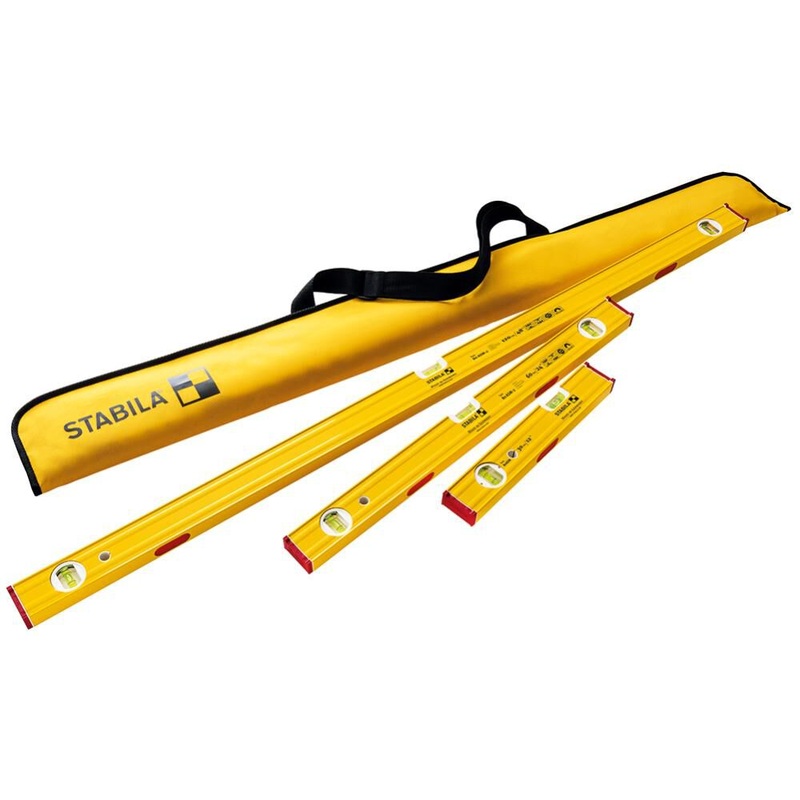 Stabila Magnetic Pro Set Type 80 ASM-2 Level Set 48 24 and 12