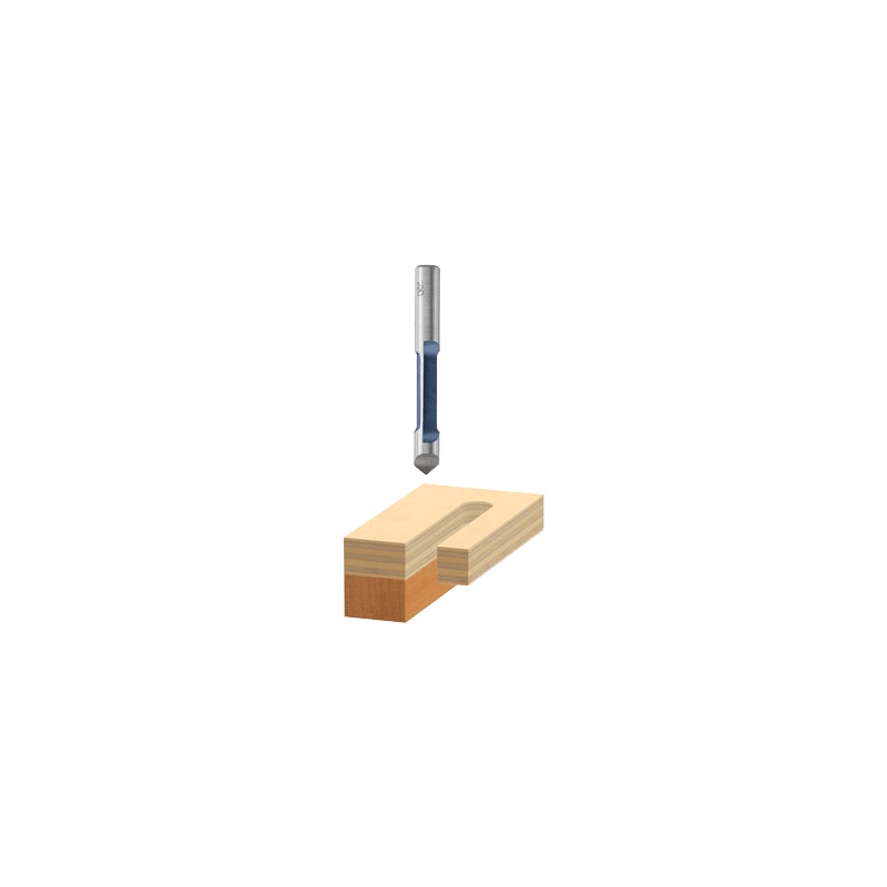 Bosch 85244 Pilot Panel Bit 1/4", 1/4" Shk., 1 Flt., C.T.