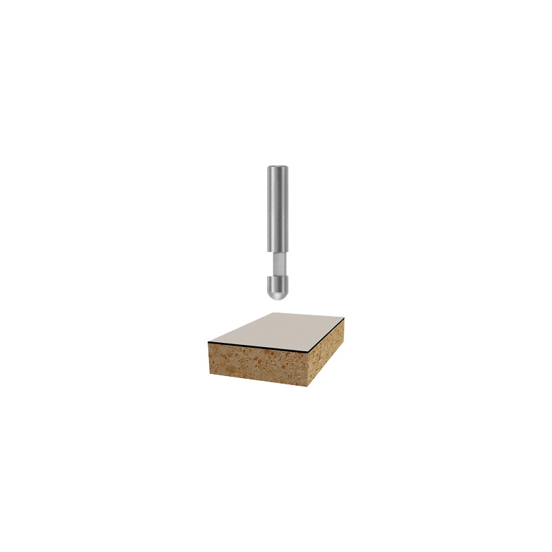 Bosch 85285 Flush Trim Bit, 1/4" Shk., S.C.