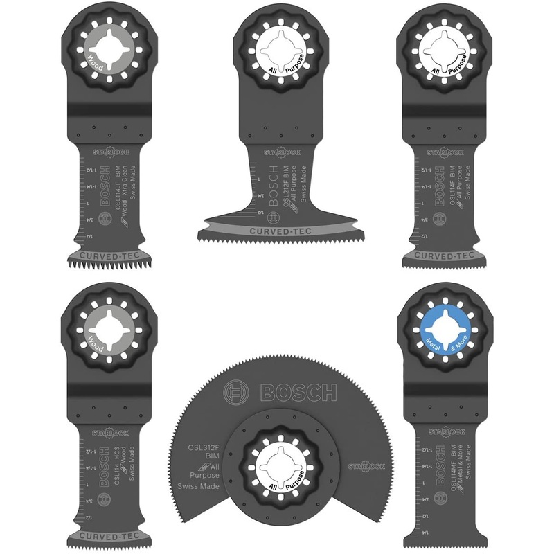 Bosch OSL006 Starlock 6Pc Set W/ Pouch