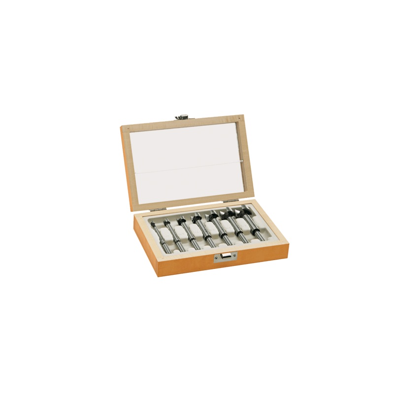 Bosch FB700 Forstner Bit Set W/Wood Case, (7 Pcs)