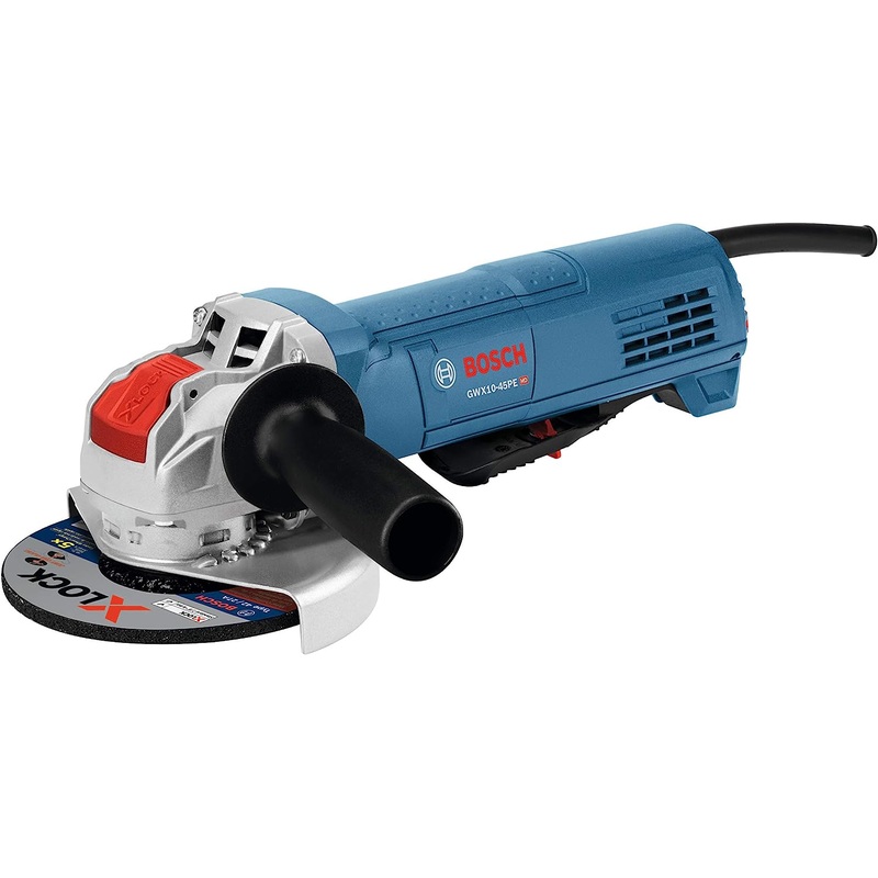 Bosch GWX10-45PE 120V 4-1/2" 10A Pad Xlck
