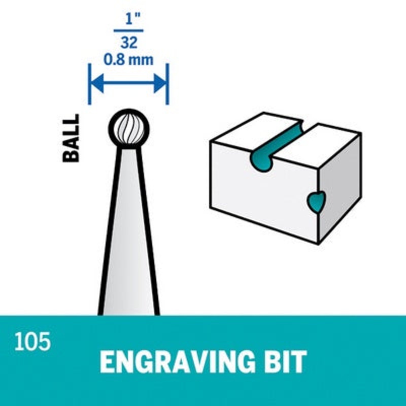 Bosch 105 1/32" Engraving Cutter