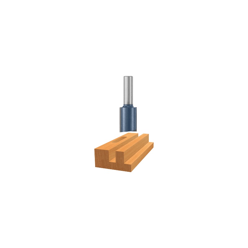 Bosch 85458M Straight Bit 7/8", 1/2" Shk., 2 Flt., C.T. (Super)