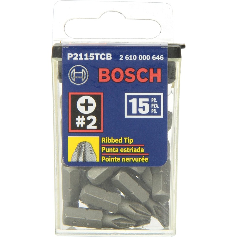 Bosch P2115TCB Bosch P2, I", 15Pc Tic-Tac