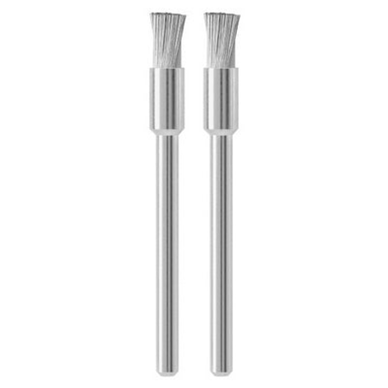 Bosch 443-02 1/8" Carbon Steel Brushes (2PK)