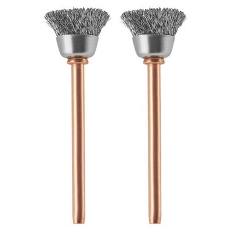 Bosch 531-02 1/2" Stainless Steel Brushes (2PK)