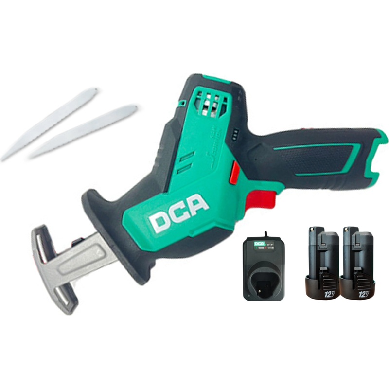 DCA ADJF03-15 B 12V Cordless Reciprocating Saw [Kit]