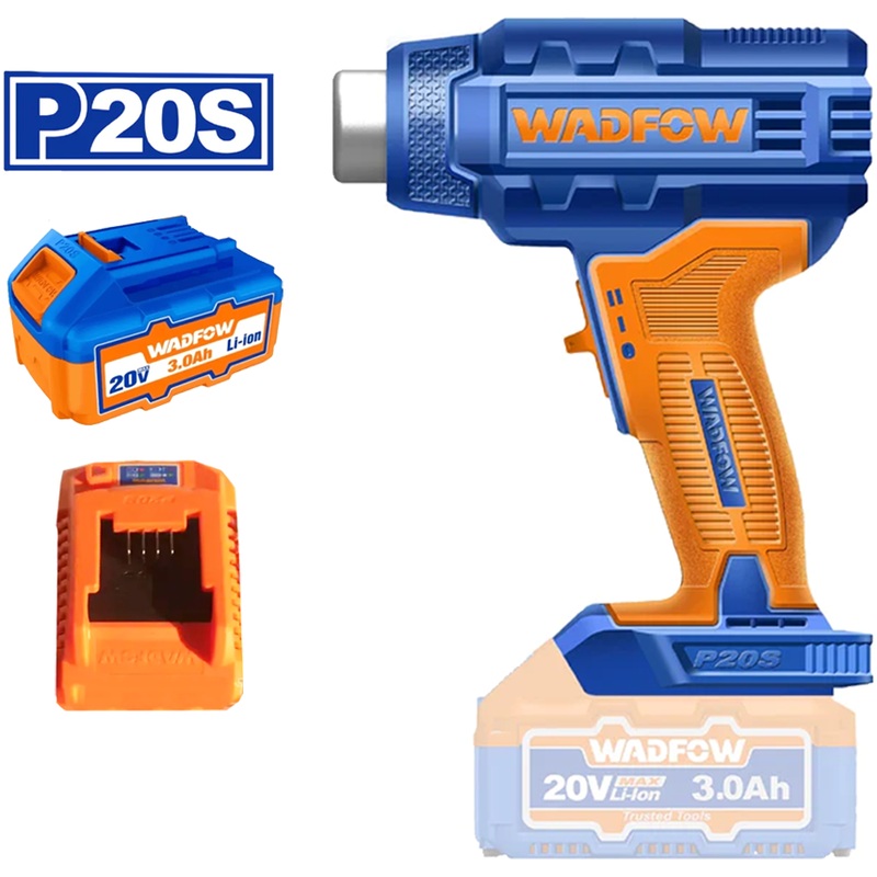 Wadfow WKH1B01 Li-Ion Heat Gun 20V