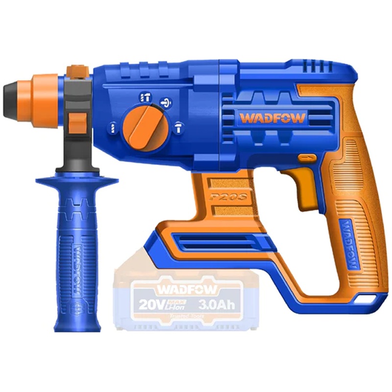 Wadfow WLM15220 Li-Ion Rotary Hammer 22MM 20V (Bare)