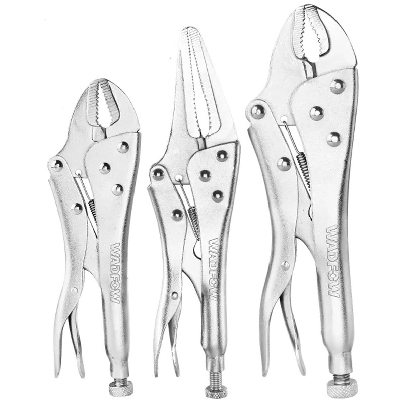 Wadfow WLP5703 Locking Plier 3Pcs Set