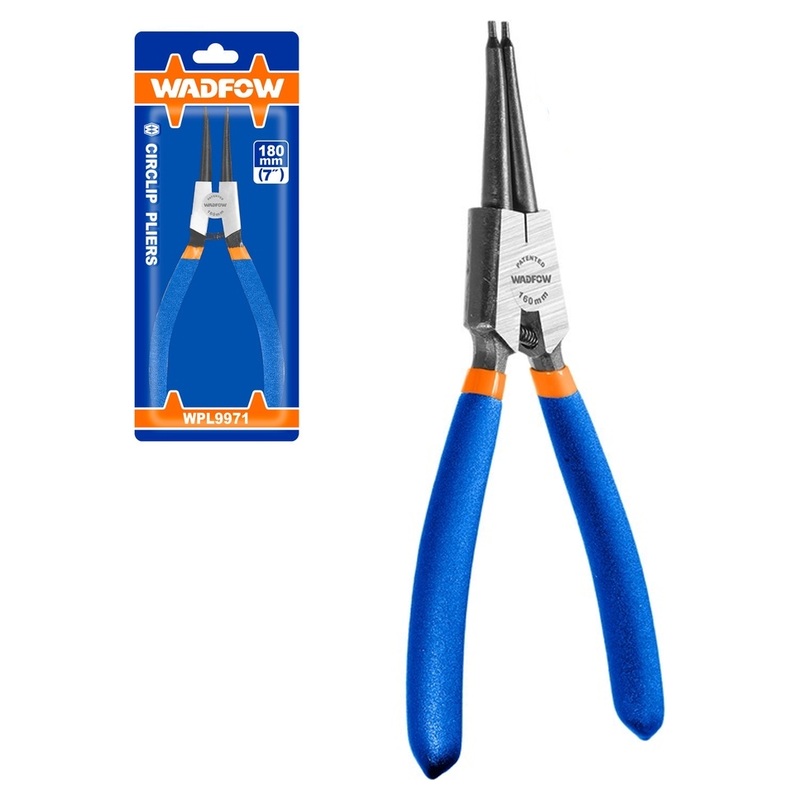 Wadfow WPL9973 Straight Circlip Pliers 7"(Internal)