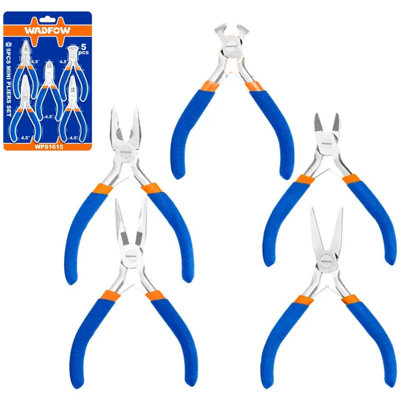 Wadfow WPS1615 Mini Pliers 5Pcs Set