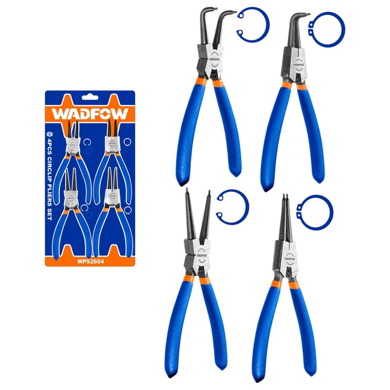 Wadfow WPS2604 Circlip Plier 4Pcs Set
