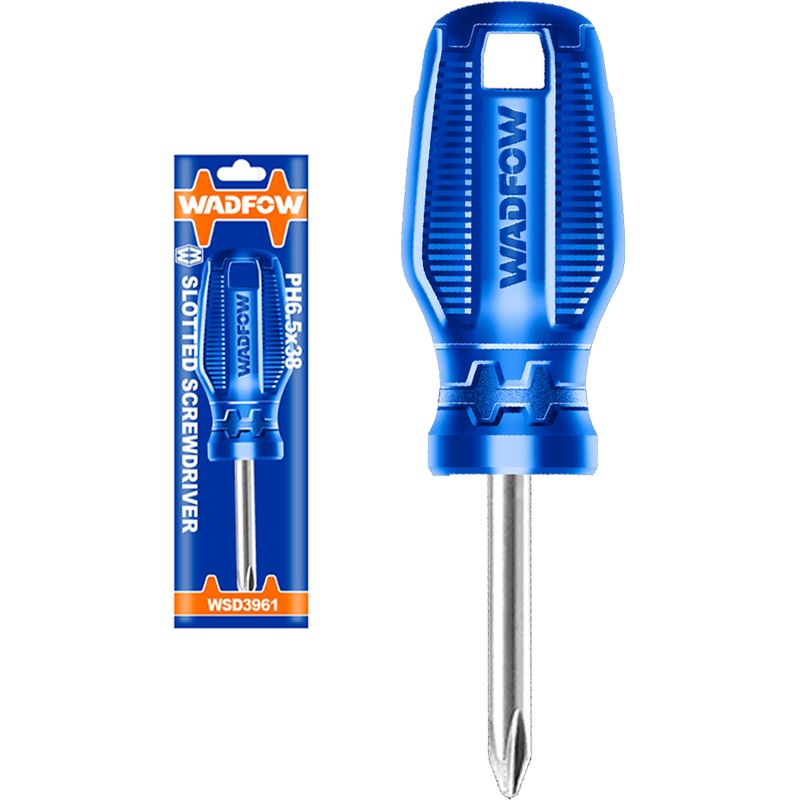 Wadfow WSD4921 Stubby Phillips Screwdriver 38mm 40CR