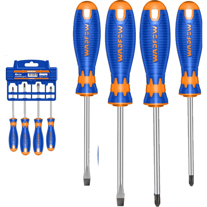 Wadfow WSS1204 Screwdriver CR-V 4Pcs Set