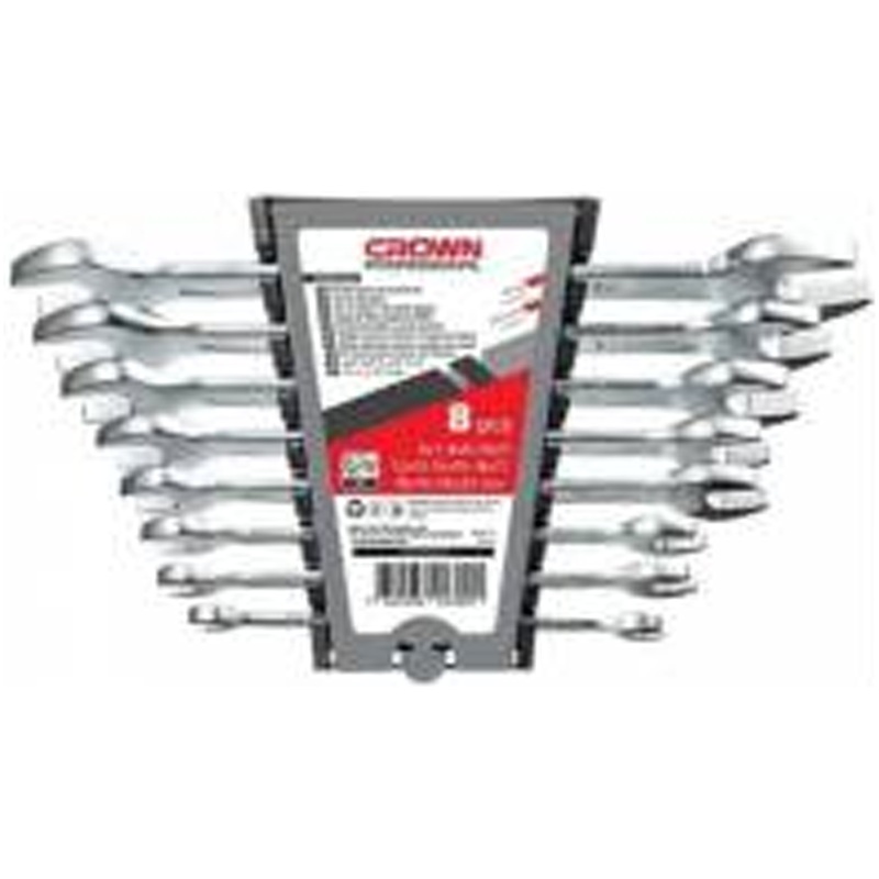 Crown CPHWO-XA8 Open Wrench 8Pcs