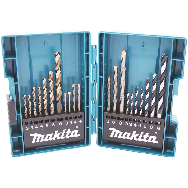 Makita B-44884 Assorted Drill Bit Set 21Pcs