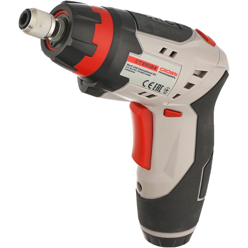 Crown CT22024 Cordless Screwdriver 3.6V 1.5AH