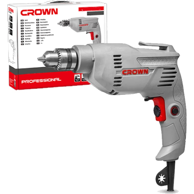 Crown CT10126 Electric Drill 400W