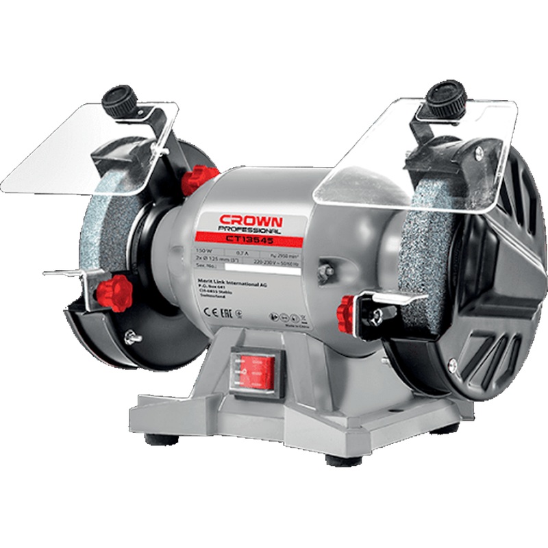 Crown CT13545 Bench Grinder 1/4HP 6"