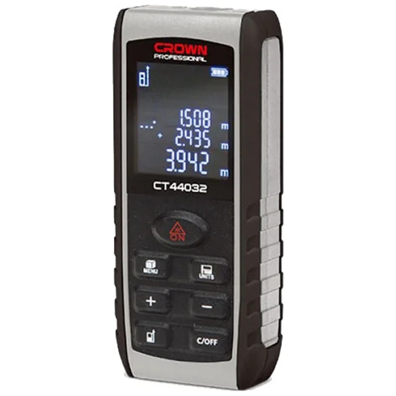 Crown CT44032 Laser Distance Meter 0.05-40m