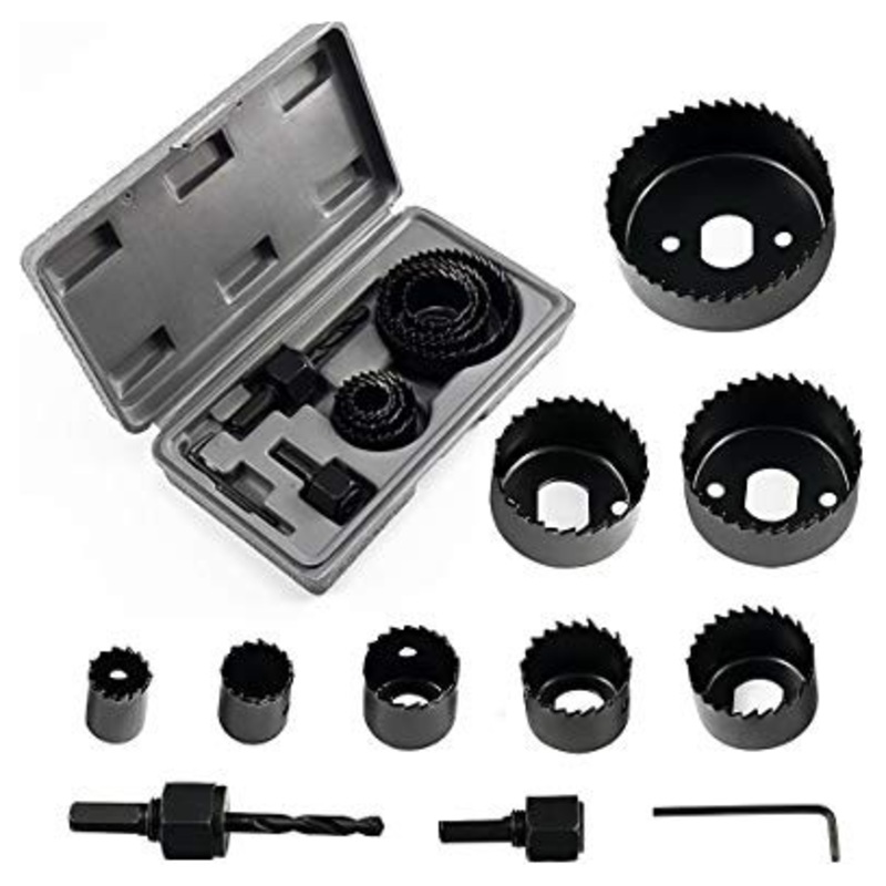 S-Ks TTB-21067 12pcs Hole Saw Set (7/8"-3")
